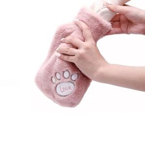 Very cute Hot water bottle with covers for sale.